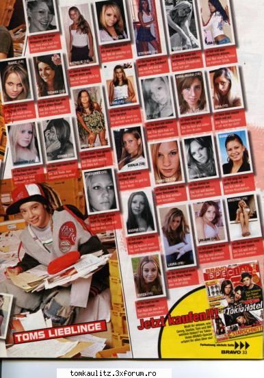 ce fete kredetzi k ii plak lui tom? - am inteles k ii plac fetele blonde cu cohi - Ce ne place la Tom???