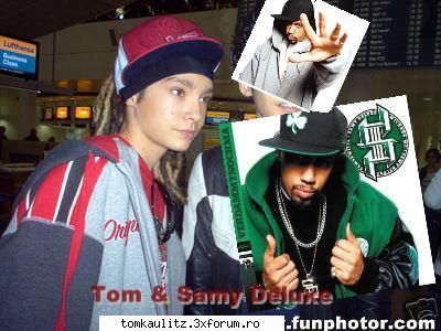 rapp-er sau rock-er - e rapper samy deluxe e idolu lui:) ce altcva mai - Ce ne place la Tom???