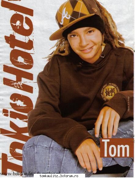 tom pe vremuri.... - in poza aia era cu urata aia :x :x :x :x :x :x :x - TOKIO HOTEL SCANS & PHOTOS